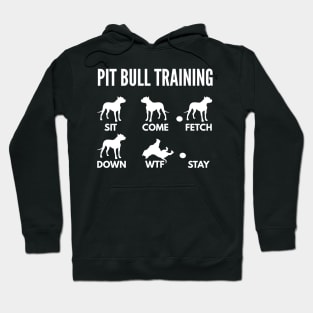 Pit Bull Training Pit Bull Dog Tricks Hoodie